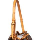 Louis Vuitton Canvas Monogram Sac Noe Petit Shoulder Bag