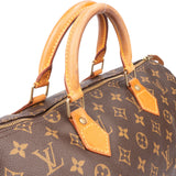 Louis Vuitton Canvas Monogram Speedy 35 Handbag