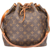 Louis Vuitton Canvas Monogram Sac Noe Petit Shoulder Bag