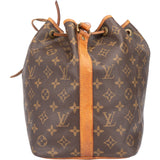 Louis Vuitton Canvas Monogram Sac Noe Petit Shoulder Bag
