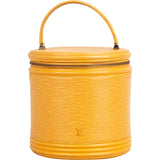 Louis Vuitton Yellow Epi Leather Cannes Vanity Handbag