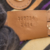 Gucci GG Suede Monogram Hobo Bag