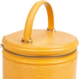 Louis Vuitton Yellow Epi Leather Cannes Vanity Handbag