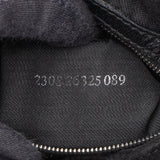 Fendi Black Suede Baguette Mamma Shoulder Bag