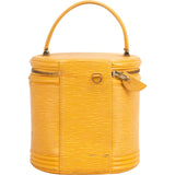 Louis Vuitton Yellow Epi Leather Cannes Vanity Handbag
