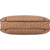 Fendi Canvas FF Monogram Hobo Bag