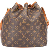 Louis Vuitton Canvas Monogram Sac Noe Petit Shoulder Bag