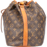 Louis Vuitton Canvas Monogram Sac Noe Petit Shoulder Bag