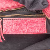 Balenciaga Pink Leather City Handbag
