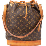 Louis Vuitton Canvas Monogram Sac Noe Grande Shoulder Bag