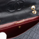 Chanel Quilted Lambskin 24K Gold Single Flap Shoulder Bag