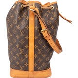 Louis Vuitton Canvas Monogram Sac Noe Grande Shoulder Bag