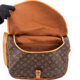 Louis Vuitton Canvas Monogram Saumur 35 Crossbody Bag