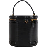 Louis Vuitton Noir Epi Leather Cannes Vanity Handbag