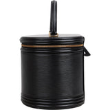 Louis Vuitton Noir Epi Leather Cannes Vanity Handbag