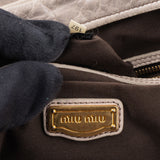 Miu Miu Classic Leather Handbag