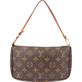 Louis Vuitton Canvas Monogram Pochette Accessoire Handbag