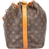 Louis Vuitton Canvas Monogram Sac Noe Petit Shoulder Bag