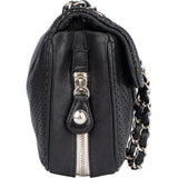 Chanel Perforated Lambskin Single Flap Crossbody Bag