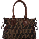 Fendi FF Monogram Zucca Piccola Handbag