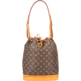 Louis Vuitton Canvas Monogram Sac Noe Grande Shoulder Bag