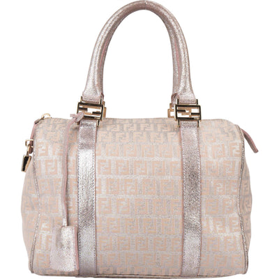 Fendi FF Monogram Zucca Handbag - vintageandkickz