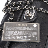 Chanel Perforated Lambskin Single Flap Crossbody Bag