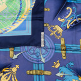 Hermès Classic "GRANDE TENUE" Silk Carre 90 Scarf Tuch