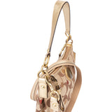 Coach Heart Monogram Shoulder Bag