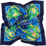 Hermès Classic "GRANDE TENUE" Silk Carre 90 Scarf Tuch