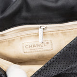 Chanel Perforated Lambskin Single Flap Crossbody Bag