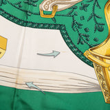 Hermès Classic "ETRIERS" Silk Carre 90 Scarf Tuch