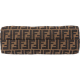 Fendi FF Monogram Baguette Buckle Shoulder Bag