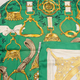 Hermès Classic "ETRIERS" Silk Carre 90 Scarf Tuch