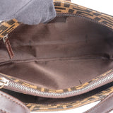 Fendi FF Monogram Baguette Buckle Shoulder Bag