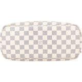 Louis Vuitton Damier Azur Monogram Neverfull PM Handbag