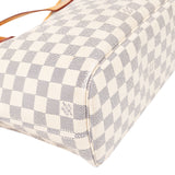 Louis Vuitton Damier Azur Monogram Neverfull PM Handbag