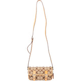Coach Monogram Pocket Mini Crossbody Bag