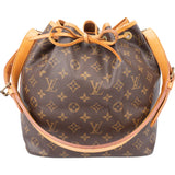 Louis Vuitton Canvas Monogram Sac Noe Petit Shoulder Bag