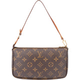 Louis Vuitton Canvas Monogram Pochette Accessoire Handbag
