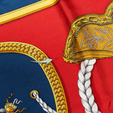 Hermès Classic "GRAND APPARAT" Silk Carre 90 Scarf Tuch