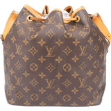 Louis Vuitton Canvas Monogram Sac Noe Petit Shoulder Bag
