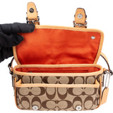 Coach Monogram Pocket Mini Crossbody Bag
