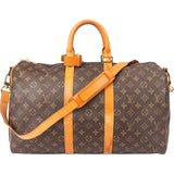 Louis Vuitton Canvas Monogram Keepall 45 Bandouliere