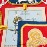 Hermès Classic "GRAND APPARAT" Silk Carre 90 Scarf Tuch