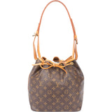 Louis Vuitton Canvas Monogram Sac Noe Petit Shoulder Bag