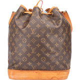 Louis Vuitton Canvas Monogram Sac Noe Grande Shoulder Bag
