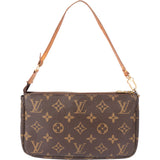 Louis Vuitton Canvas Monogram Pochette Accessoire Handbag
