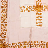 Chanel Classic "CC Chaine" Silk Carre 90 Scarf Tuch