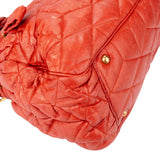 Miu Miu Quilted Puffer City Handbag